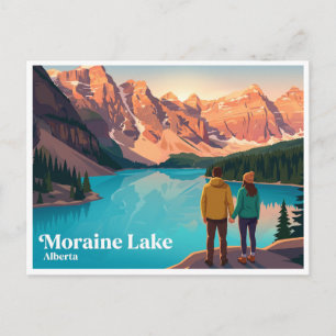 Moraine Lake Canada Postcard
