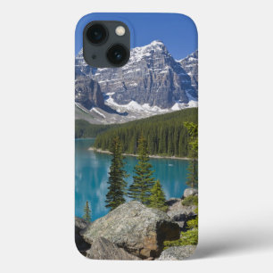 Moraine Lake, Canadian Rockies, Alberta, Canada iPhone 13 Case