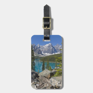 Moraine Lake, Canadian Rockies, Alberta, Canada Luggage Tag