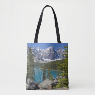 Moraine Lake, Canadian Rockies, Alberta, Canada Tote Bag