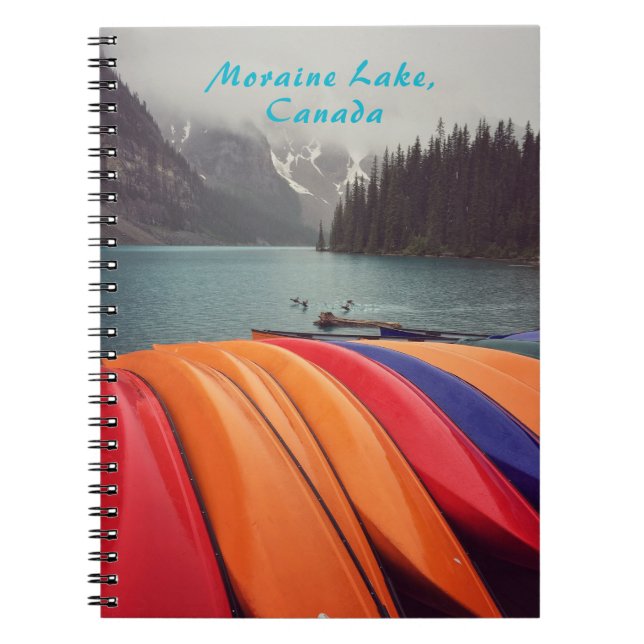 Moraine Lake Notebook (Front)