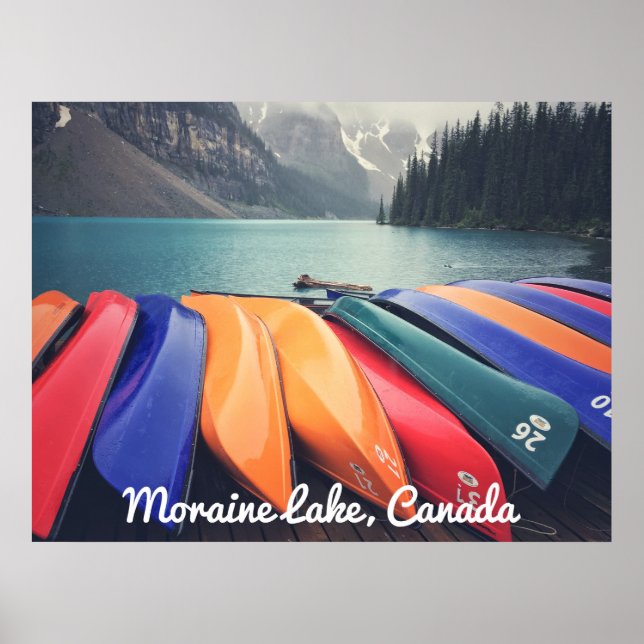 Moraine Lake Poster (Front)