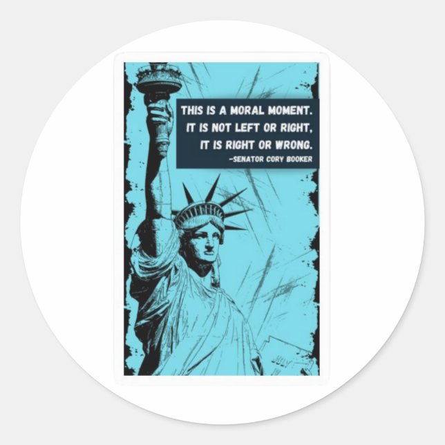 Moral Issue Sticker (Front)