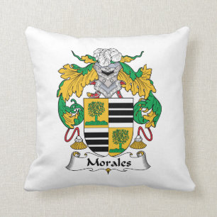 Morales Family Crest Cushion