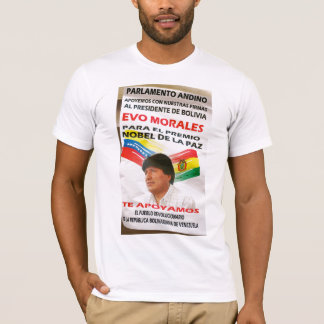 Morales Nobel Poster T-Shirt