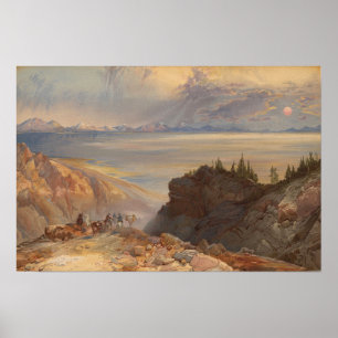 Moran - The Great Salt Lake Of Utah 1875 Poster