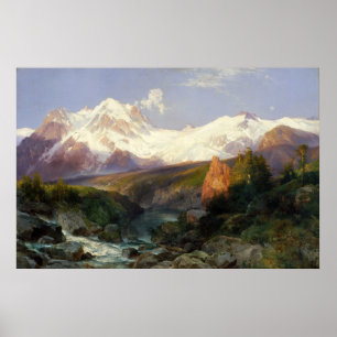 Moran - The Teton Range Poster