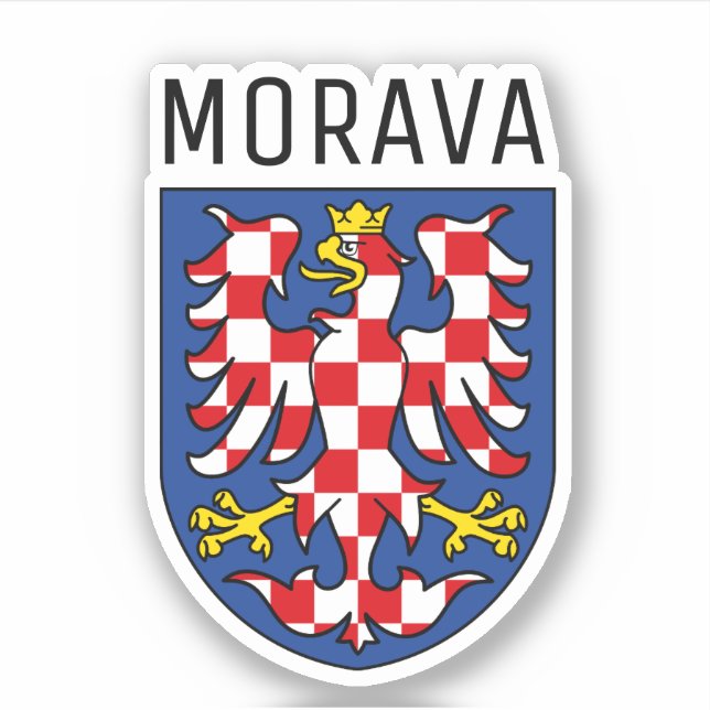 Moravia coat of arms - CZECHIA (Front)