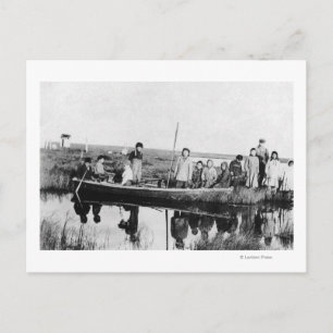 Moravian Mission Station on the Kuskokwim Postcard