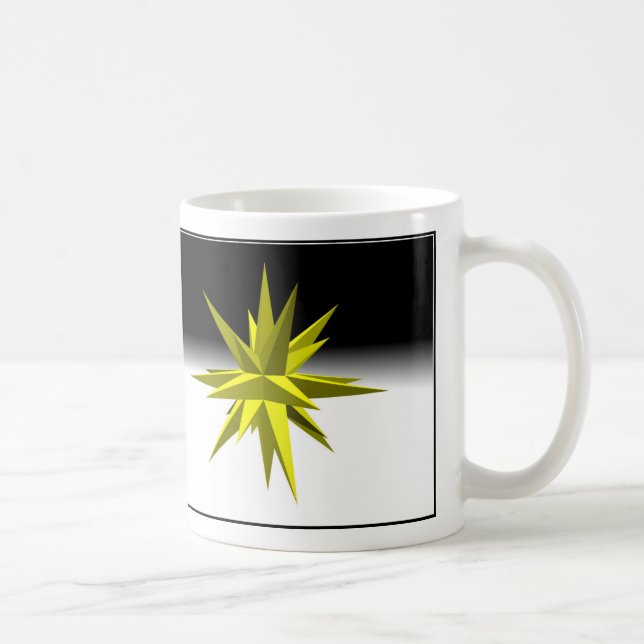 Moravian Star Coffee Mug (Right)
