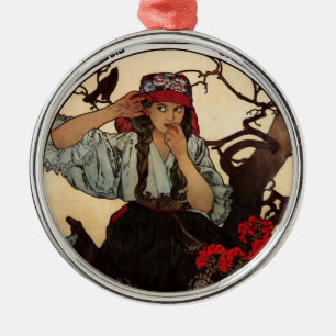 Moravian Teachers Choir Metal Ornament