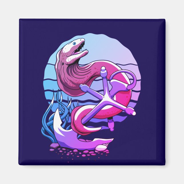 Moray Eel and Anchor Magnet (Front)
