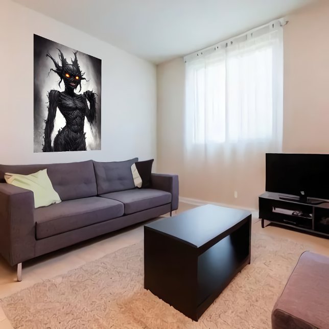 Morbid bizarre monster portrait | AI Art Poster (Creator Uploaded)