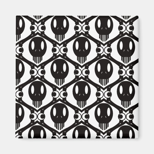 Morbid Faces Magnet (Front)