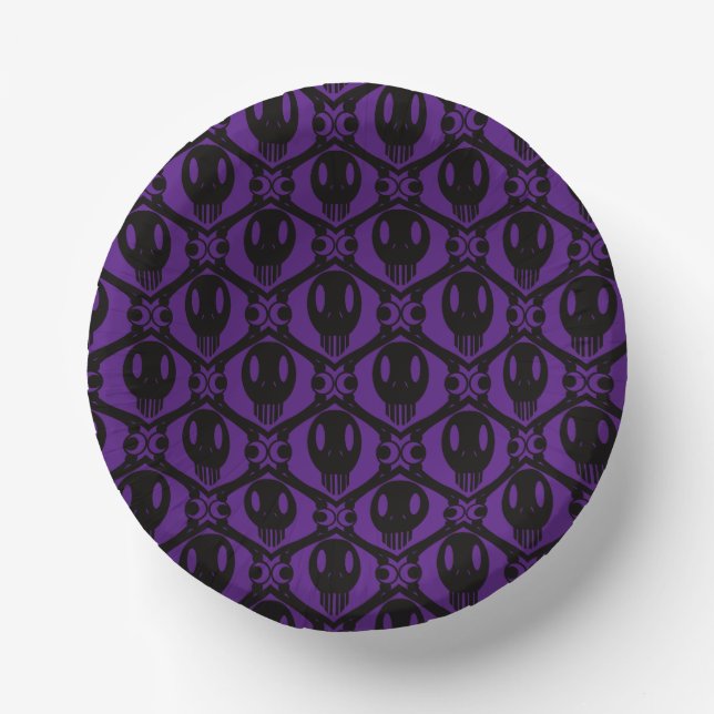 Morbid Faces Paper Plate (Front)