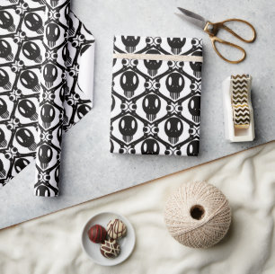 Morbid Faces Wrapping Paper