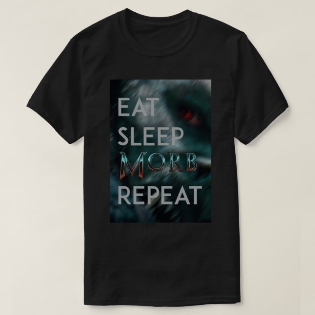 Morbius - Eat Sleep Morb Repeat Classic T-Shirt (Design Front)