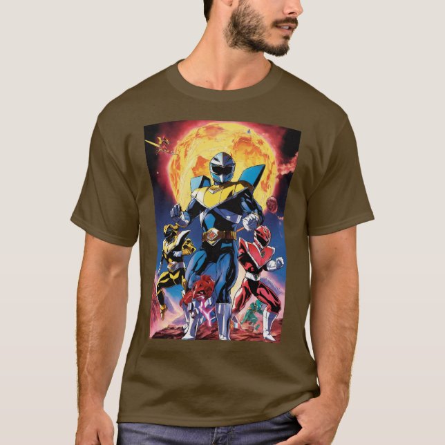 mordan new style design t shart anime powar angar T-Shirt (Front)