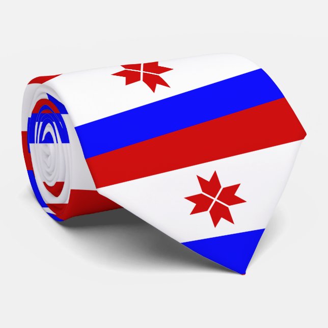Mordovia Flag Tie (Rolled)