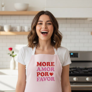 More Amor Por Favor Apron