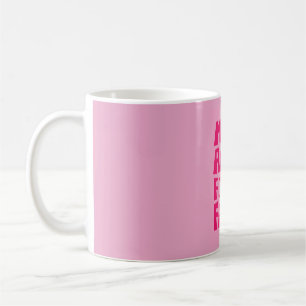 More Amor Por Favor Pink Preppy Cool Design Mug