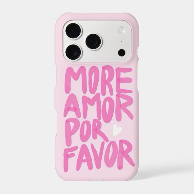 More Amor Por Favour Pink (Back)