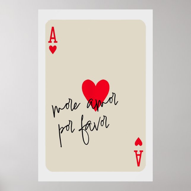 More Amor Por Favour Poster (Front)