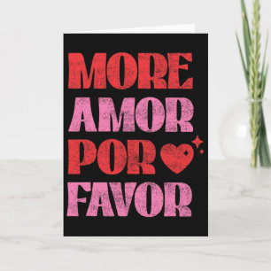 More Amor Por Favour Romantic Valentine’ S Day Spa Card
