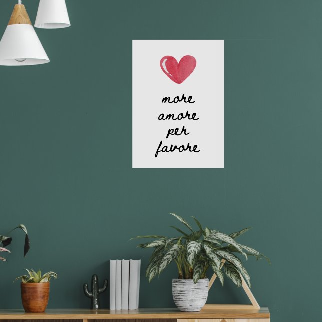 More amore per favore  poster (Living Room 1)