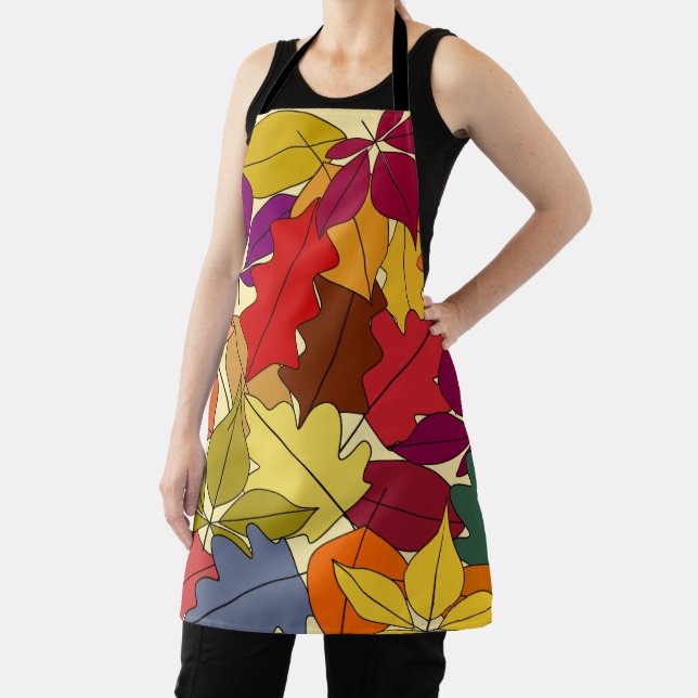 More Autumn Leaves Apron (Insitu)