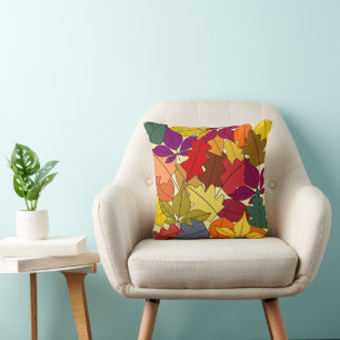 More Autumn Leaves Cushion