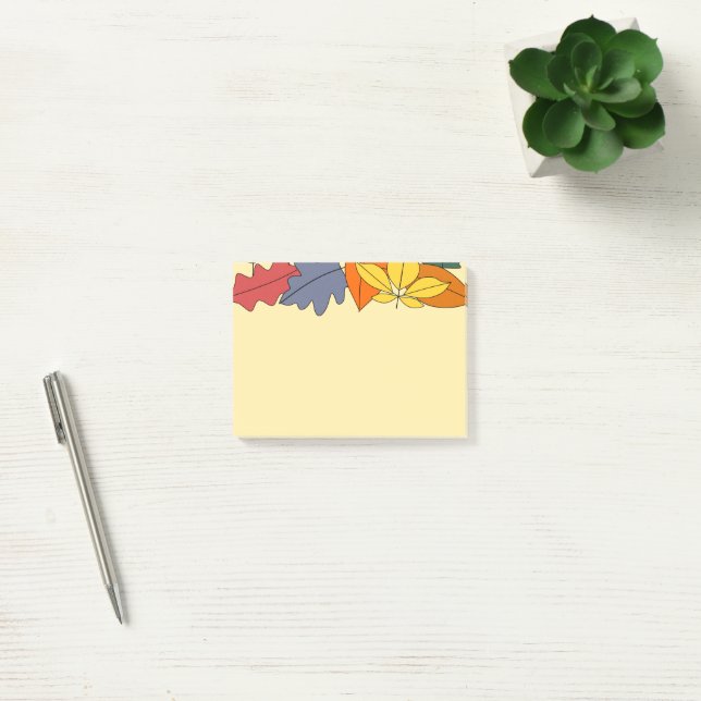More Autumn Leaves Post-it Notes (Office)
