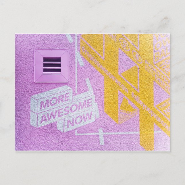 More Awesome Now (Canada) Postcard (Front)