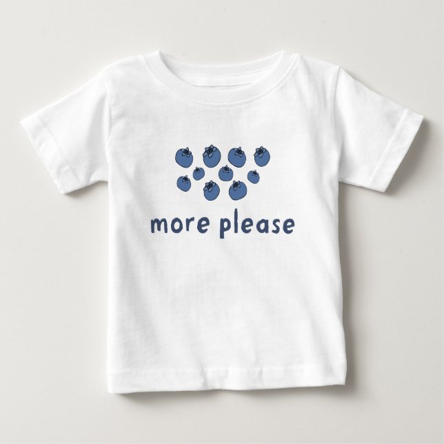 More Berries Please Toddler TShirt (Front)