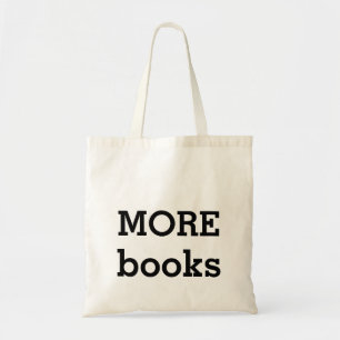 More Books Modern Book Tote Bag