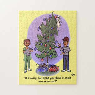 More Cat Holidays Jigsaw Puzzle
