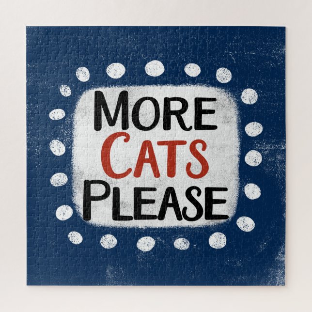 More Cats Please Jigsaw Puzzle (Vertical)