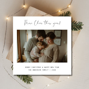 More Cheer Christmas Photo Pregnancy Announcement