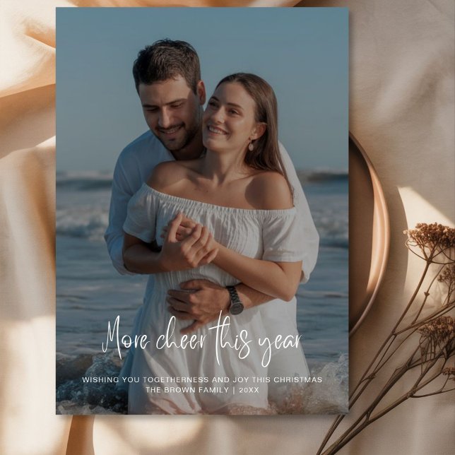 More Cheer This Year Couple Christmas Card – Roman (Creator Uploaded)