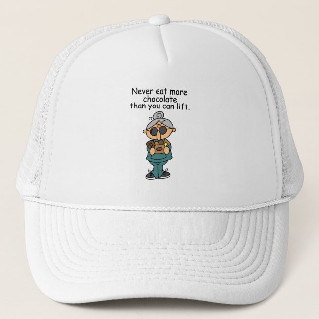 More Chocolate Humour Trucker Hat (Front)