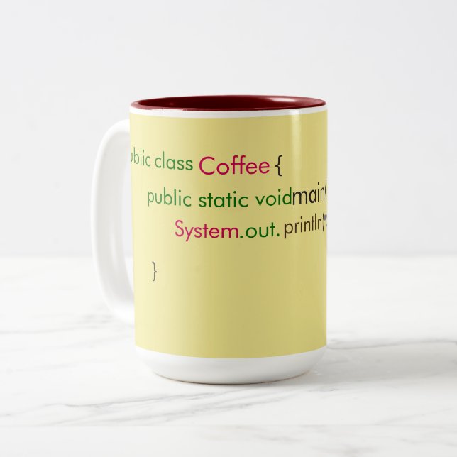 More Coffee Combo Mug (Front Left)