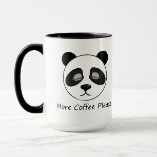 More Coffee Panda Mug