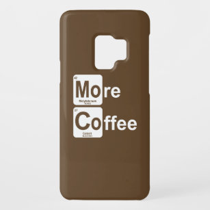 More Coffee Periodic Table Case-Mate Samsung Galaxy S9 Case