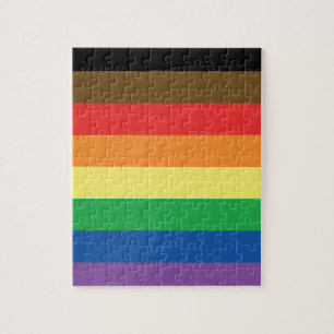 More Colour More Pride Rainbow Customisable LGBT Jigsaw Puzzle