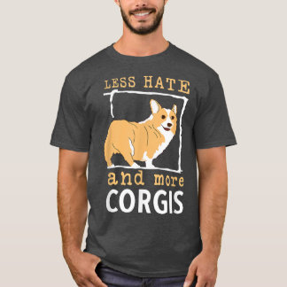 More Corgis OutfitMen Corgilover Design Corgi  T-Shirt