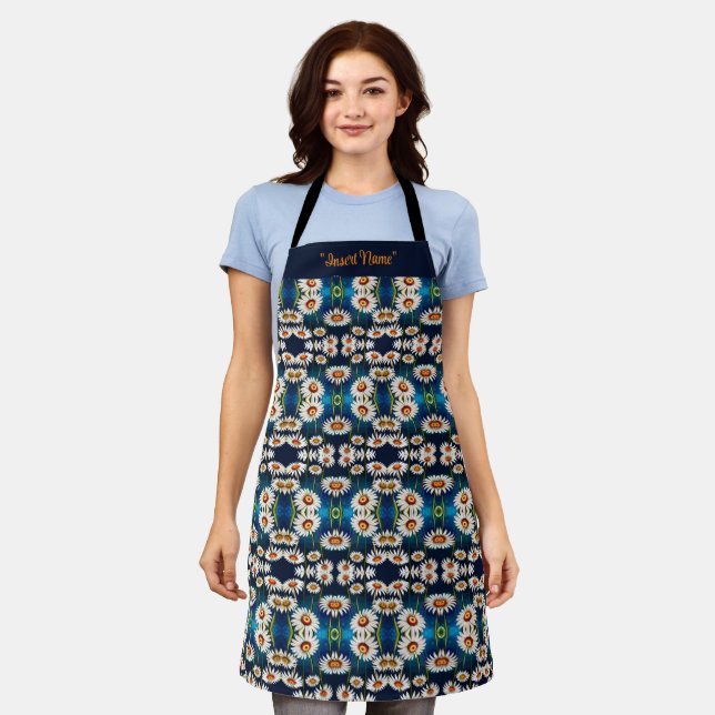 More Daisies: Fun and Joy Apron (Worn)