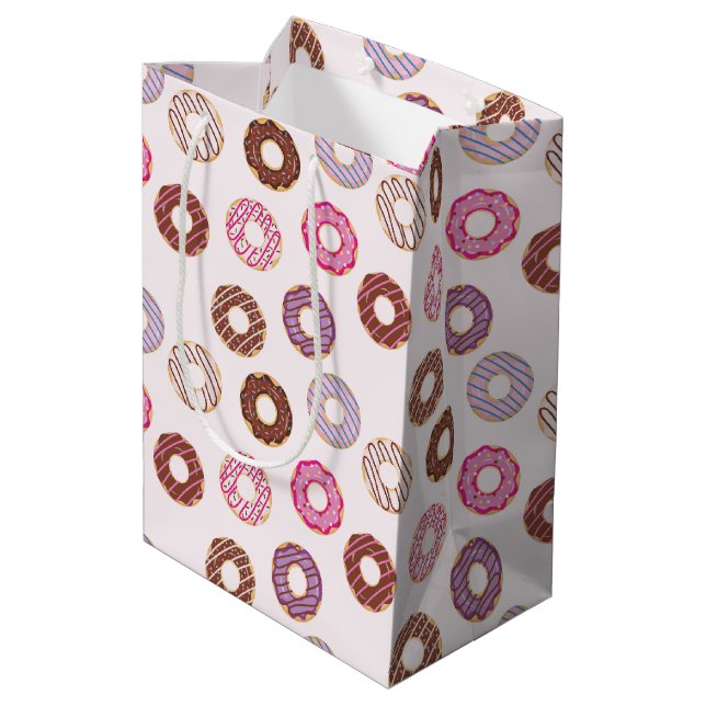 More Doughnuts   Medium Gift Bag (Back Angled)