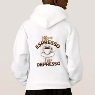 More Espresso Less Depresso – Coffee Quote Design