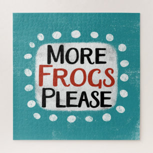 More Frogs Please Jigsaw Puzzle
