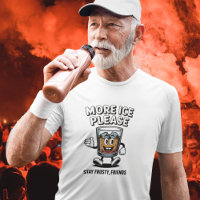 More Ice Please Conservative Border Security Tee